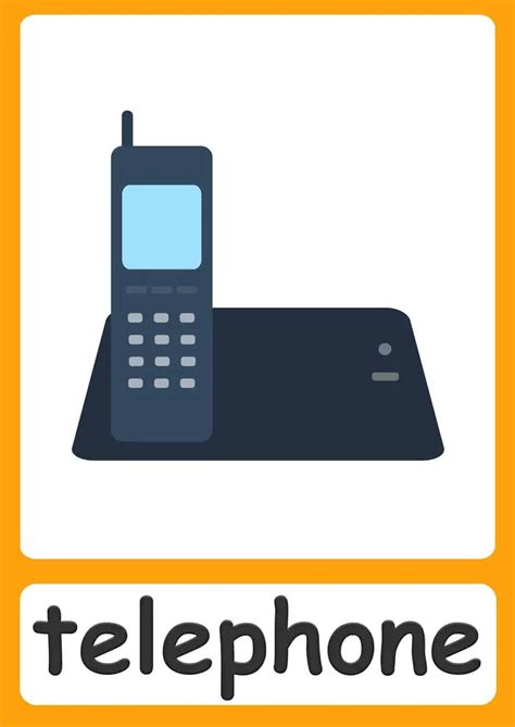 Telephone book Flashcards .